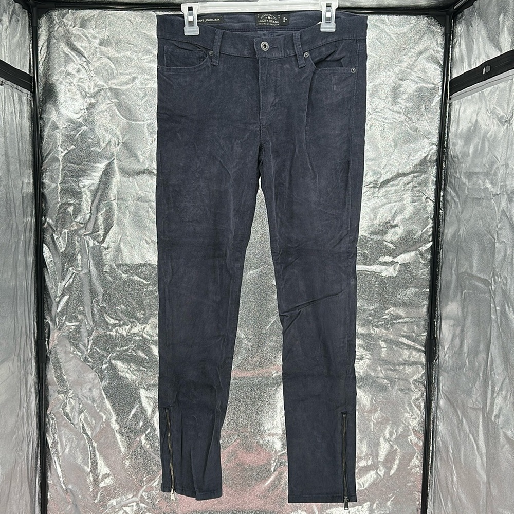 Women’s Size 8 corduroy pants - Blue - LUCKY BRAND